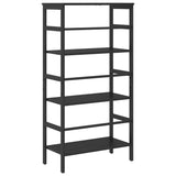 Libreria Rovere Nero 60 x 29,5 x 115 cm Legno truciolato