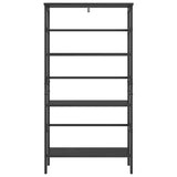 Libreria Rovere Nero 60 x 29,5 x 115 cm Legno truciolato