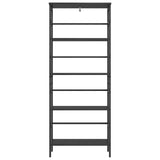 Libreria Rovere Nero 60 x 29,5 x 149 cm Legno truciolato