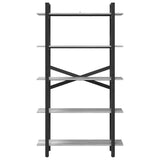 Libreria Grigio Sonoma 100 x 33,5 x 178 cm Legno truciolato