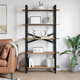 Libreria 5 livelli 100 x 33,5 x 178 cm Legno truciolato