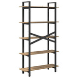 Libreria 5 livelli 100 x 33,5 x 178 cm Legno truciolato