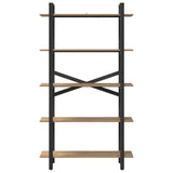 Libreria Rovere artigianale 100 x 33,5 x 178 cm