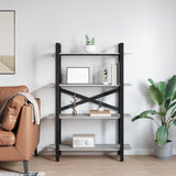 Libreria Grigio Sonoma 100 x 33,5 x 140 cm Legno truciolato