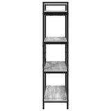 Libreria Grigio Sonoma 100 x 33,5 x 140 cm Legno truciolato