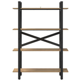 Libreria Rovere artigianale 100 x 33,5 x 140 cm
