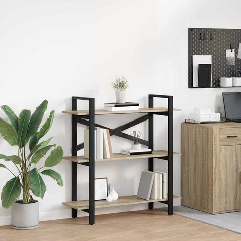 Libreria Rovere Sonoma 100 x 33,5 x 102 cm Legno truciolato