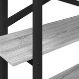 Libreria Grigio Sonoma 100 x 33,5 x 102 cm Legno truciolato