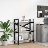 Libreria Grigio Sonoma 100 x 33,5 x 102 cm Legno truciolato