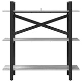 Libreria Grigio Sonoma 100 x 33,5 x 102 cm Legno truciolato