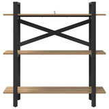 Libreria Rovere artigianale 100 x 33,5 x 102 cm