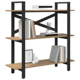 Libreria Rovere artigianale 100 x 33,5 x 102 cm