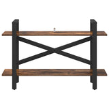Libreria Rovere fumé 100 x 33,5 x 64 cm Legno truciolato