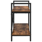 Libreria Rovere fumé 100 x 33,5 x 64 cm Legno truciolato