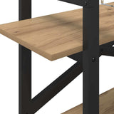 Libreria 2 livelli 100 x 33,5 x 64 cm Legno truciolato