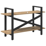 Libreria 2 livelli 100 x 33,5 x 64 cm Legno truciolato