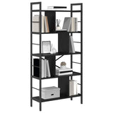 Libreria Rovere Nero 75 x 30 x 156 cm Legno truciolato