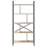 Libreria Rovere Sonoma 75 x 30 x 156 cm Legno truciolato