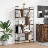 Libreria Rovere fumé 75 x 30 x 156 cm Legno truciolato