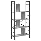 Libreria Grigio Sonoma 75 x 30 x 156 cm Legno truciolato
