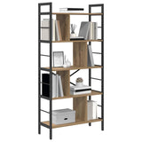 Libreria 9 livelli 75 x 30 x 156 cm Legno truciolato