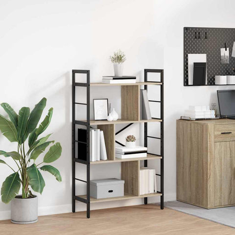 Libreria Rovere Sonoma 75 x 30 x 123,5 cm Legno truciolato