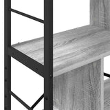 Libreria Grigio Sonoma 75 x 30 x 123,5 cm Legno truciolato