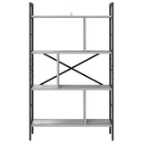 Libreria Grigio Sonoma 75 x 30 x 123,5 cm Legno truciolato