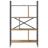 Libreria 7 livelli 75 x 30 x 123,5 cm Legno truciolato