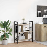 Libreria Rovere Sonoma 75 x 30 x 91 cm Legno truciolato