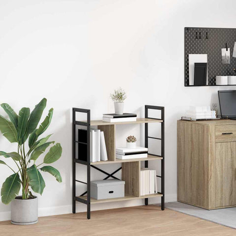 Libreria Rovere Sonoma 75 x 30 x 91 cm Legno truciolato