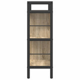 Libreria Rovere Sonoma 75 x 30 x 91 cm Legno truciolato