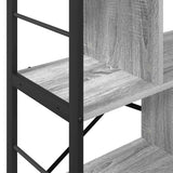 Libreria Grigio Sonoma 75 x 30 x 91 cm Legno truciolato