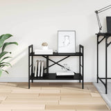 Libreria Rovere Nero 75 x 30 x 58,5 cm Legno truciolato