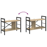 Libreria Rovere Sonoma 75 x 30 x 58,5 cm Legno truciolato