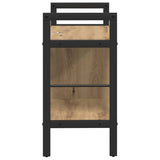 Libreria 3 livelli 75 x 30 x 58,5 cm Legno truciolato