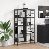 Libreria Rovere Nero 82 x 32 x 144,5 cm Legno truciolato