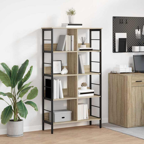 Libreria Rovere Sonoma 82 x 32 x 144,5 cm Legno truciolato