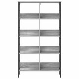 Libreria Grigio Sonoma 82 x 32 x 144,5 cm Legno truciolato