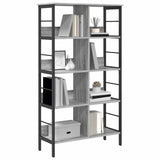Libreria Grigio Sonoma 82 x 32 x 144,5 cm Legno truciolato