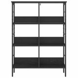 Libreria Rovere Nero 82 x 32 x 112 cm Legno truciolato