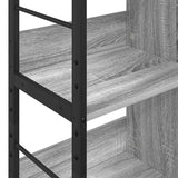 Libreria Grigio Sonoma 82 x 32 x 112 cm Legno truciolato