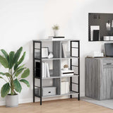 Libreria Grigio Sonoma 82 x 32 x 112 cm Legno truciolato