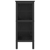 Libreria Rovere Nero 82 x 32 x 79 cm Legno truciolato
