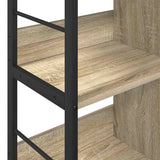 Libreria Rovere Sonoma 82 x 32 x 79 cm Legno truciolato