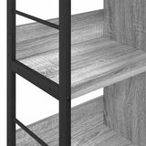 Libreria Grigio Sonoma 82 x 32 x 79 cm Legno truciolato