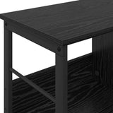 Libreria Rovere Nero 82 x 32 x 47 cm Legno truciolato