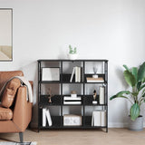 Libreria Rovere Nero 102 x 32 x 104,5 cm Legno truciolato