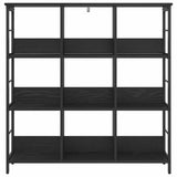 Libreria Rovere Nero 102 x 32 x 104,5 cm Legno truciolato