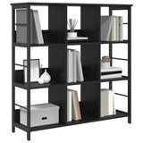 Libreria Rovere Nero 102 x 32 x 104,5 cm Legno truciolato